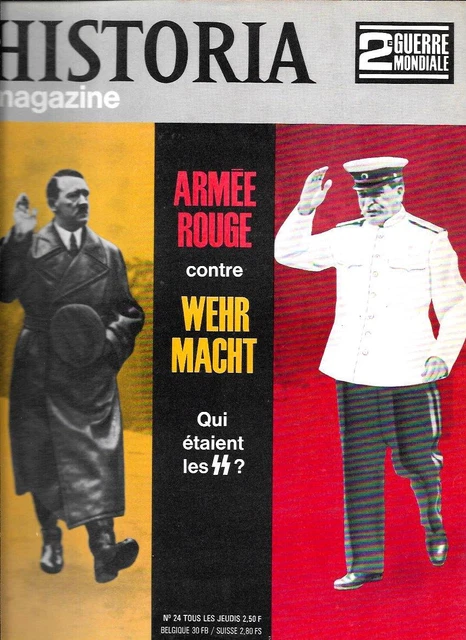 Magazine n° 24 HISTORIA Spécial 2e GUERRE MONDIALE-Jules TALLANDIER 04/1968
