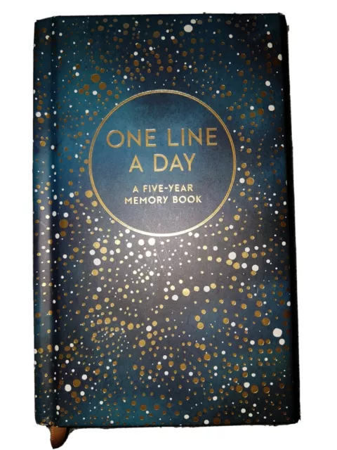 One Line A Day- A Five Year MEMORY BOOK/KEEPSAKE JOURNAL. Reduced!