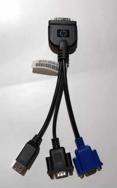Cavo diagnostico originale HP 409496-001 416003-001 per HP Blade SUV Sps-Ca, SUV