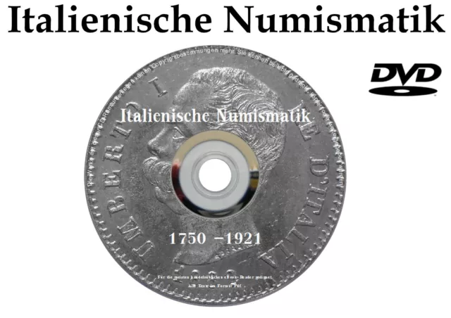 Italienische MÜNZEN 105 eBooks DVD Italien ROMA Milano VENEZIA Coin NUMISMATIK