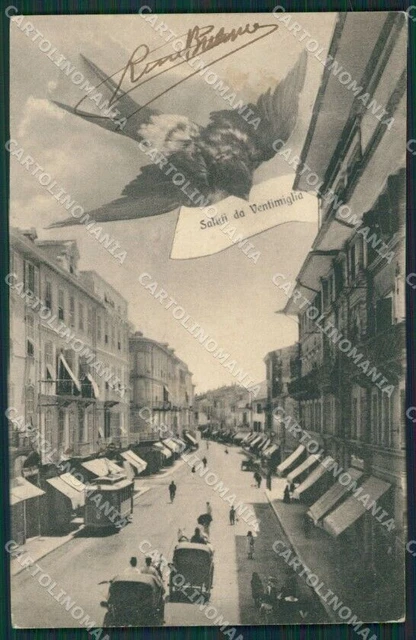 Imperia Ventimiglia Auto cartolina KV5653