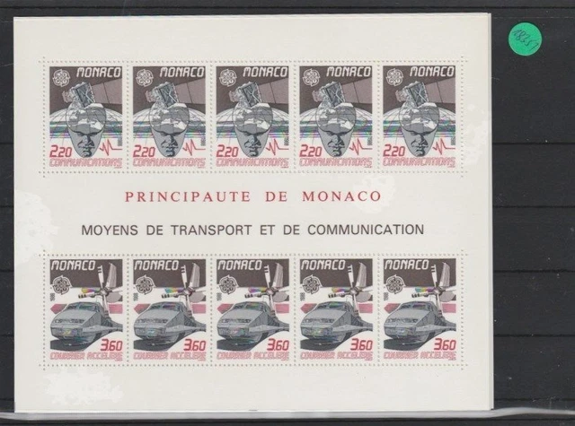 Monaco    Block  postfrisch    MiNr. Block 39