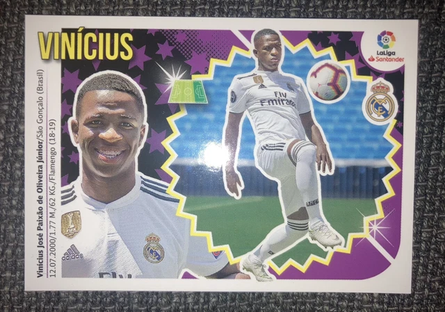 ☆ VINÍCIUS REAL Madrid, Fichaje nº 15 Panini LaLiga Santander