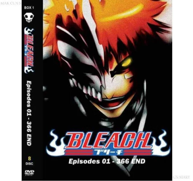 DVD BLEACH Serie Tv Anime Completa (2 Box Set) (1366 Episodi) EUR