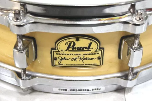 Pearl JR5314P John Robinson Signature Caisse Tambour '' 35.6x10.2cm Utilisé De 2