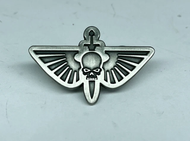 WARHAMMER 40K DEATH Korps of Krieg Pin Badge Very Rare DKOK £19.99 ...