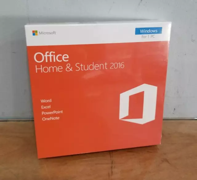 Microsoft Office 2016 Home And Student 79G-05217 - 1 Pc - DVD Box