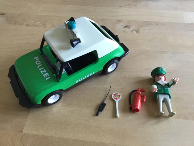 PLAYMOBIL RÉF 6920 - Voiture De Police avec gyrophare, sirène et