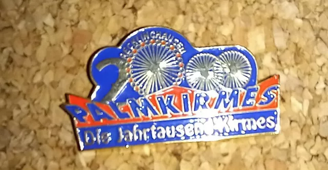 Palmkirmes 2000 Kirmes Pin JAHRTAUSEND RECKLINGHAUSEN  Jahrmarkt  RARITÄT