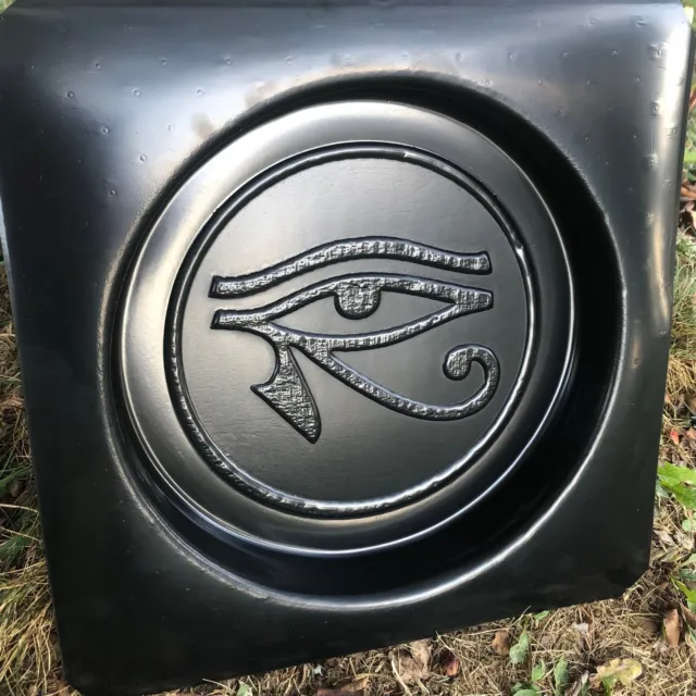 Eye of Horus Stepping Stone Mold, Plastic Mold for Concrete or Cement