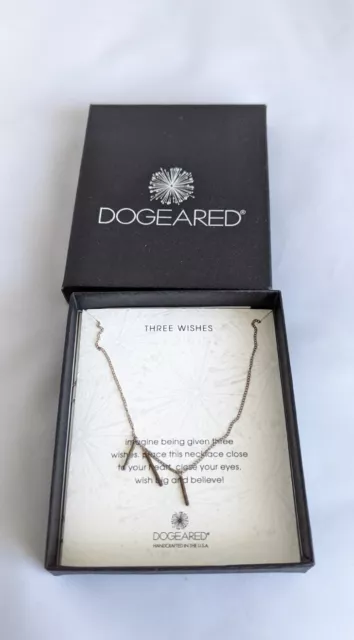 New Dogeared “Three Wishes” Necklace