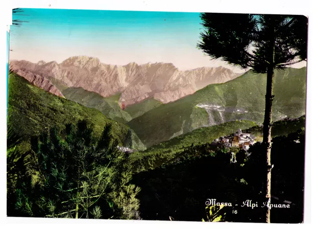 Cartolina Toscana - Massa 8807 - Alpi Apuane