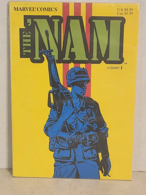 The 'Nam TPB Comic Magazine Volume #1 Marvel 1987 NEW NEVER READ