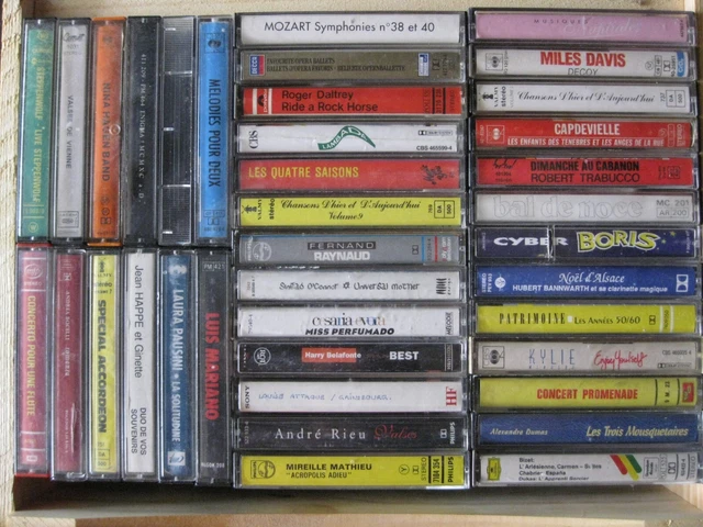 Lot De 10 Cassettes Audio Vierges - 60 Minutes - Qualité Sonore Optimale