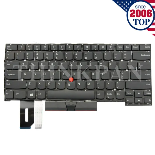 Original US Keyboard for Lenovo ThinkPad T490S T495S P1 X1 Extreme Gen1 Gen2