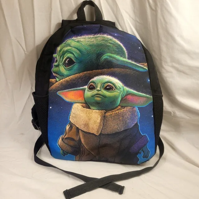 Star Wars The Mandalorian Baby Yoda  Medium Size Backpack  School Bag
