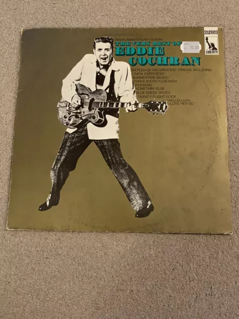 The Very Best Of Eddie Cochran LP (Elvis, Rock‘n‘Roll)