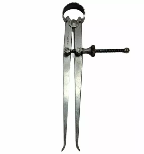 Union Tool Co Calipers 6 In Spring Divider Compass Drafting Machinist Tool Steel