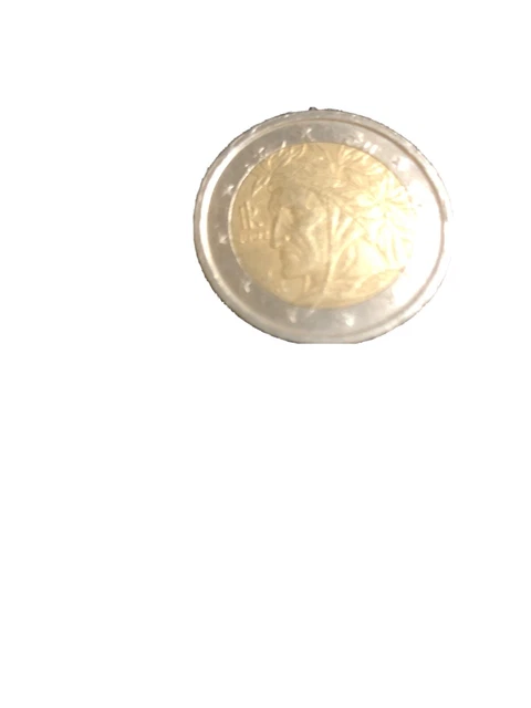 Belle pièce de 2 euros  2002 Dante Alighieri rare R RI RARE
