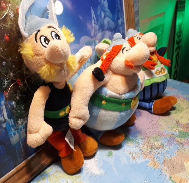 Lot De 6 Peluches Astérix Lidl – Obélix, Idéfix, Panoramix – Voir Photos