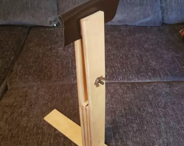 Herramientas de zapateros artesanal costura a mano pony 15" abrazadera hecha a mano