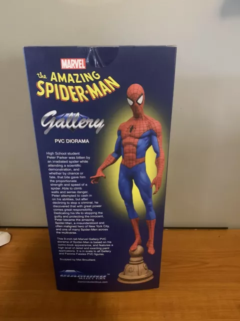 Marvel Gallery Amazing Spider-Man PVC Statue Diamond Select New 2