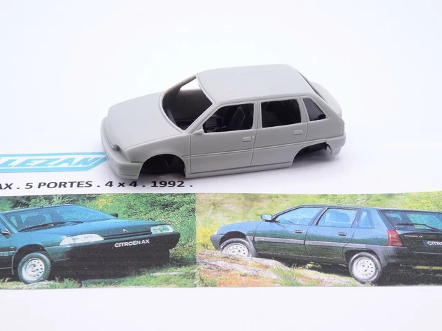 Kit Maquette Alezan Models - Citroën AX GT 3 Portes 1992 - Échelle 1/43 - Neuve