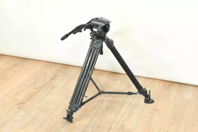 Manfrotto/Bogen 504HD Fluid Video Head with 546B 2-Stage Tripod