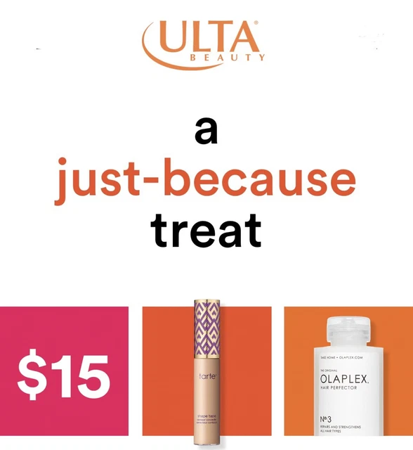 Ulta Coupon - $15 Off $50 - In Store ONLY - Exp 4/1/2023