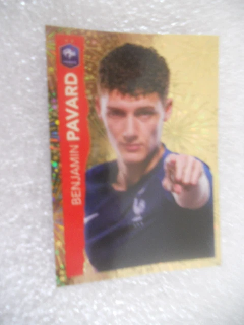 Sticker BENJAMIN PAVARD EQUIPE DE FRANCE 2020 like Panini Poulain