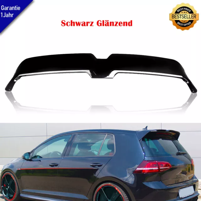 Spoiler posteriore spoiler tetto nero lucido per VW Golf 7 R-Line MK7 MK7.5 OTG 13-20