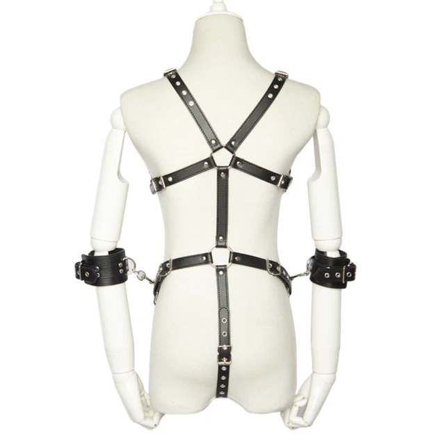 Harnais En Cuir Pour Homme - Suspensoir Réglable, Body String, Sous-vêtement Sexy - Neuf