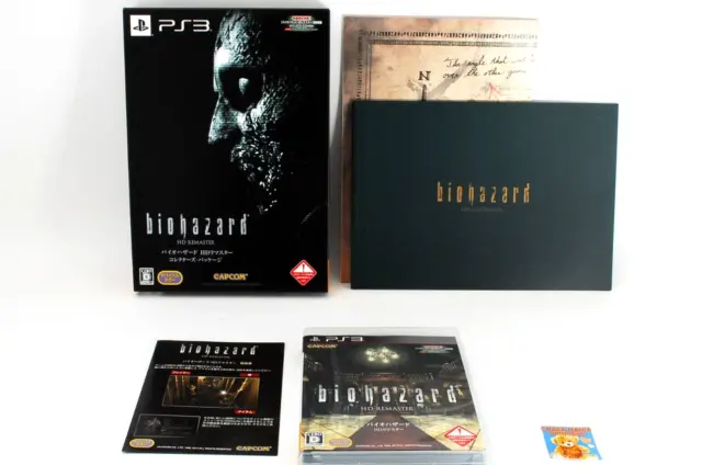 Sony PS3 Resident Evil Biohazard HD Remaster Collectors Package LE Good Japan JP