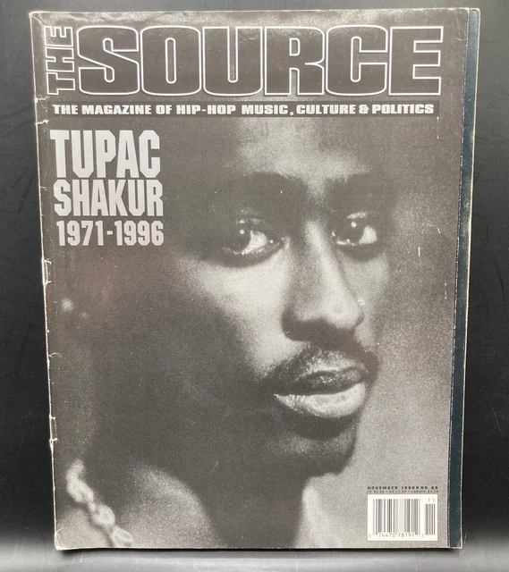 2Pac 1996 The Source Magazine #86 Tupac Shakur Vintage Rap Newsstand No Label  2Pac 1996 The Source Magazine #86 Tupac Shakur Vintage Rap Newsstand No Label 