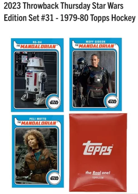 2023 Topps Star Wars Throwback Thursday Set 31 R5-D4 Gideon Peli PR ONLY 892!