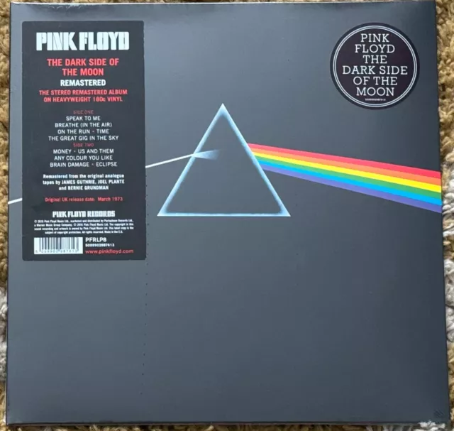 Pink Floyd - The Dark Side Of The Moon (Sealed 180G Remastered Vinyl Album)