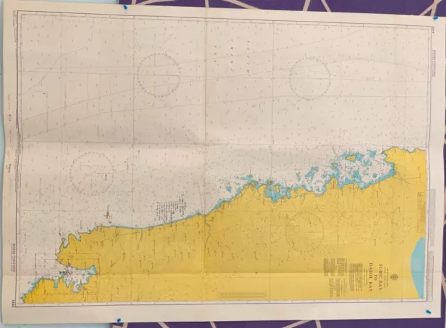 Admiralty 4492 Philippine Islands Luzon-West Coast Subic Bay To Dasol Bay Map