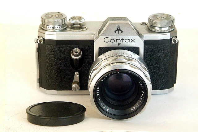 ZEISS CONTAX F   with Legendary Biotar f:2. 58mm Lens  Beautiful & Works