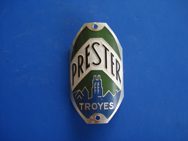Plaque Fiscale De Vélo Ancienne – 1915, Badge De Cycliste D'époque