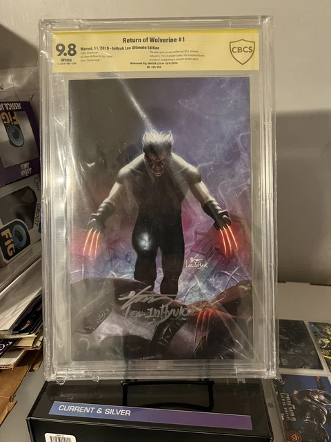 Return Of Wolverine #1 Virgin Variant Signed By Inhyuk Lee CBCS 9.8  #193 Of 250