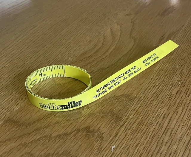 ORIGINAL MOBBS MILLER Shoemakers Tape Measure. £4.99 PicClick UK