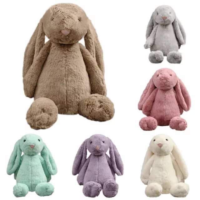 4pc Bunny Rabbit Plush Toys Stuffed Animal Doll Kids Baby Birthday Easter Gift
