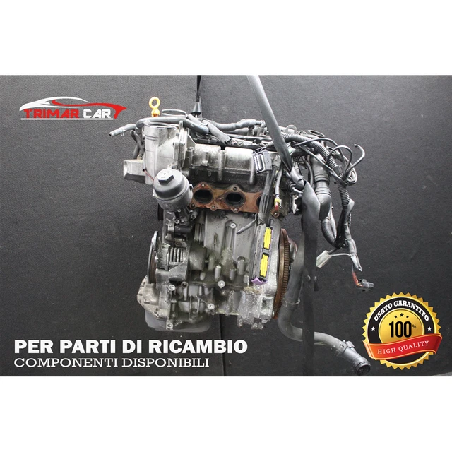 Bzg Motore Per Ricambi Vw Polo (9N)(2001-2012) 1.2B 70Cv 51Kw 12V Cod. Mot. Bzg