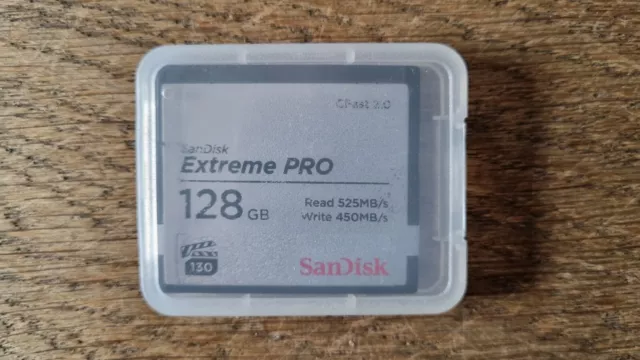 SanDisk Extreme Pro 128GB CFast 2.0 Memory Card - Arri Alexa Amira Canon