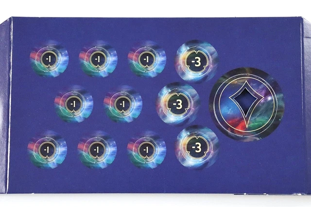 Disney Lorcana TCG CCG 11x DAMAGE COUNTERS + TRACKER TOKEN Set - NEW & Unpunched