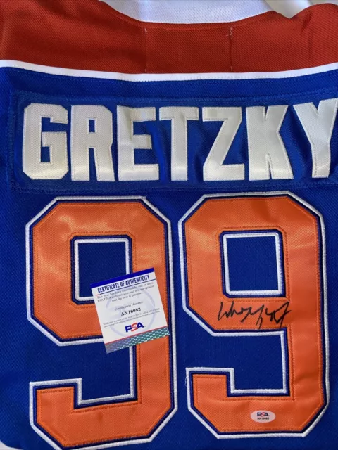 Wayne Gretzky Auto Jersey framed Oilers WGA Double CCM NHL HOF