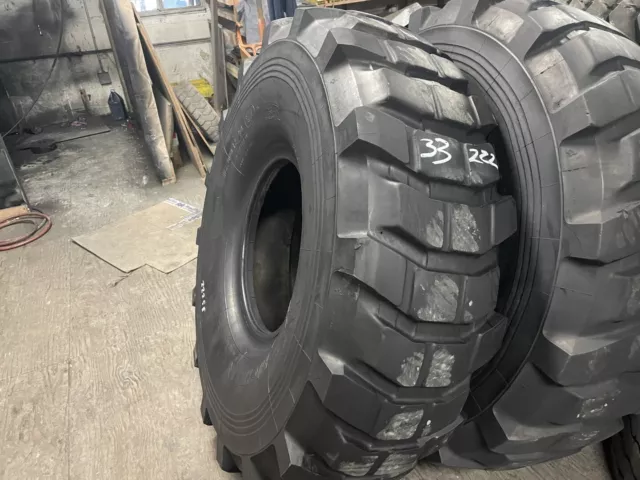 16.00R20 Michelin OTR Tire E-3 XL 2-Star Used 25/32 Clean 16.00-20 16.00X20 Radi