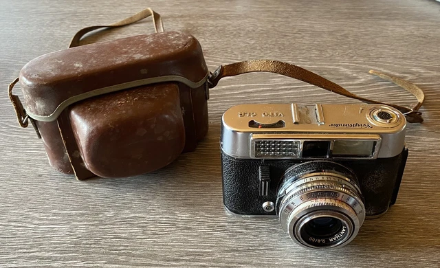 Appareil Photo Rétro Voigtländer Vito CSR 35 Mm Avec Housse – Vintage