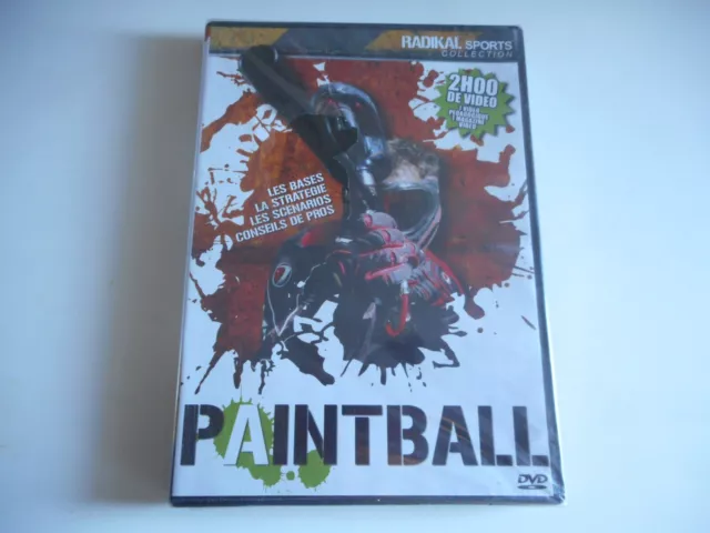 Dvd Neuf - Paintball / Les Bases, La Strategie, Les Scenarios, Conseils De Pros