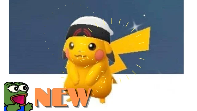 Pokémon Shiny Pikachu ( Flower Hat ) GO